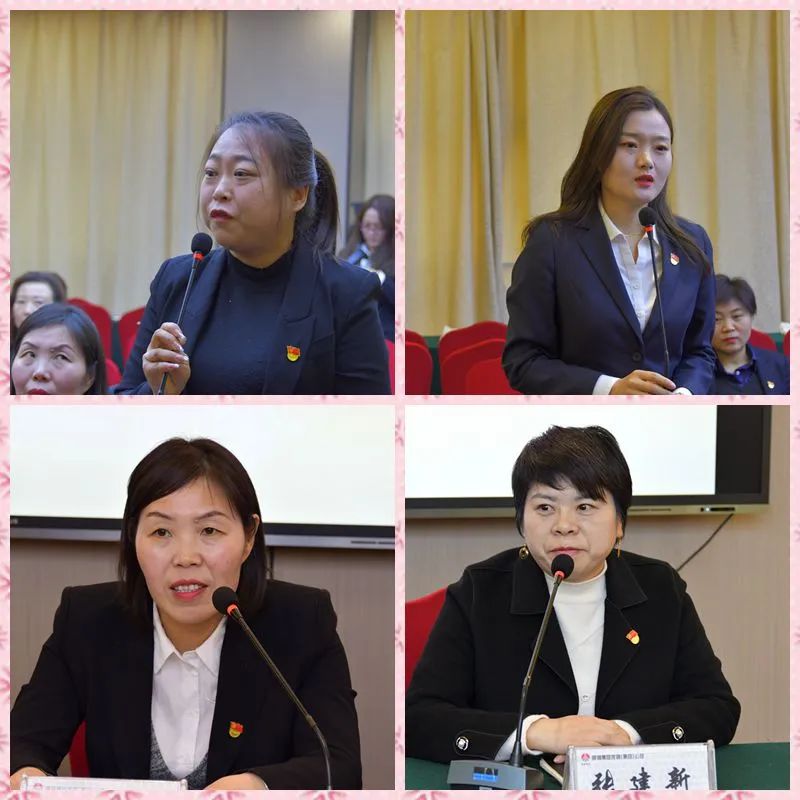 龍鋼集團工會女職委“巾幗言志—女職工崗位建功論壇”系列活動豐富多彩