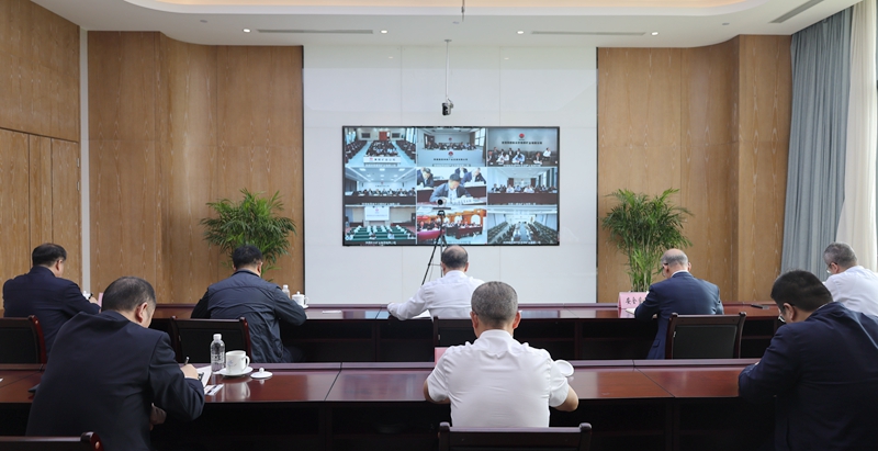 陜煤集團召開煤礦安全生產專題視頻會議 陜煤集團召開煤礦安全生產專題視頻會議