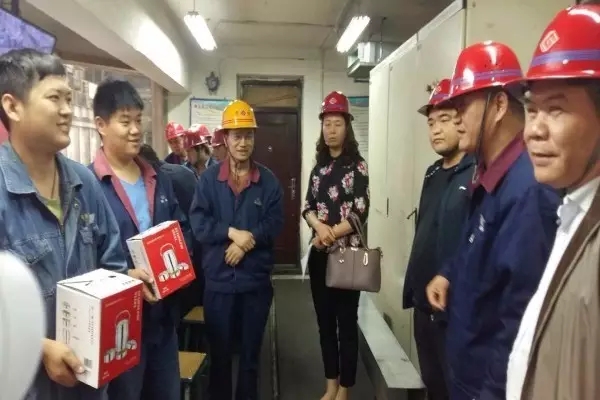 集團公司開展韓城片區崗位應急措施演練 集團公司開展韓城片區崗位應急措施演練