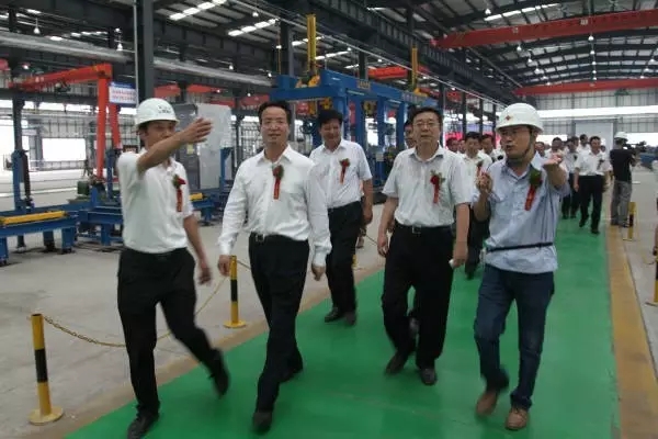 中國西部綠色建筑基地鋼構項目建成投產