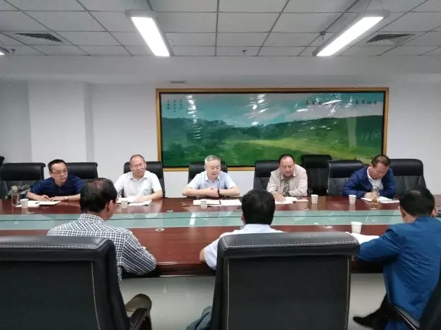 楊海峰到大西溝礦業公司調研