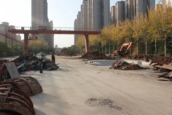 卯足干勁闊步前進 行穩致遠推進轉型---寶軋公司積極推進廢鋼產業加工基地項目建設