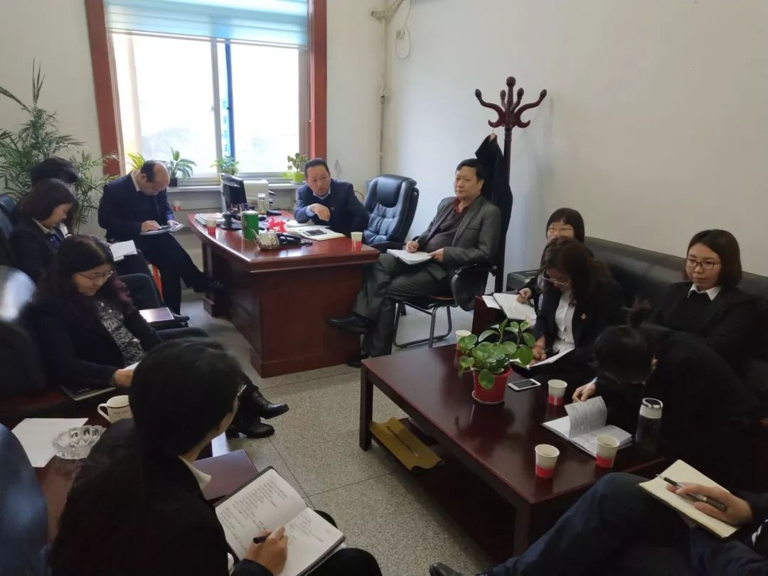 史明奇、劉志懿分別參加所在黨支部組織生活會