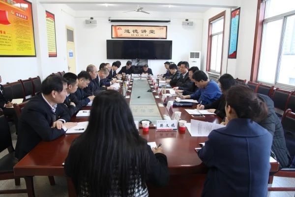 陜鋼集團對龍鋼集團公司2018年“三會”精神宣貫落實情況進行檢查