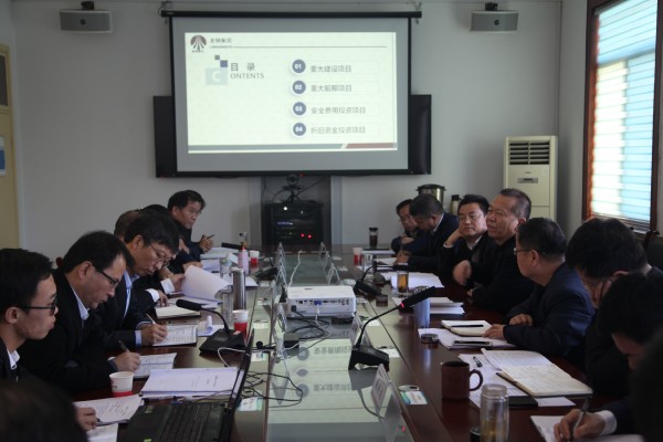 龍鋼集團(tuán)召開(kāi)2019年投資計(jì)劃評(píng)審會(huì)