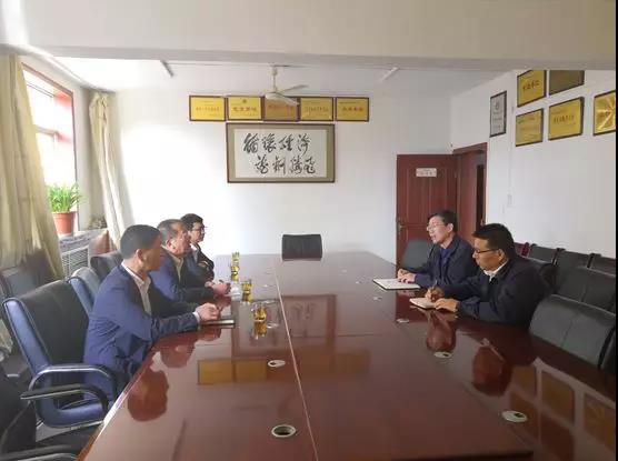 唐鑫一行調研華富新能源公司黨建工作