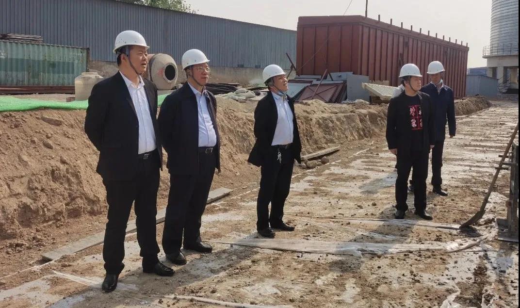 張曉龍走訪調研礦渣、鋼渣下游用戶