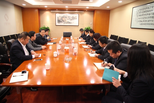 李永剛走訪重點合作銀行加強銀企合作